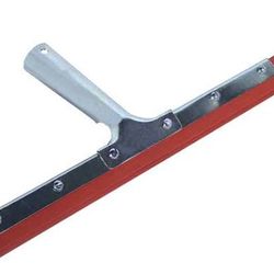 12" flat squeegee, H-line red, double blade, 12/box