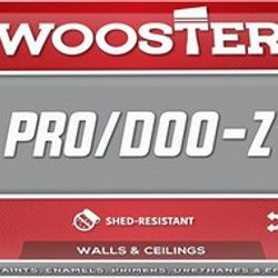 Wooster - 9" shed resistant roller cover, 3/8" nap, 12/box
