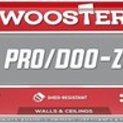 Wooster - 18" shed resistant roller cover, 3/8" nap, 6/box