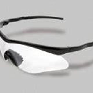 Sport Series Safety Glasses, wrapped temple, non-slip nose piece, 12/box