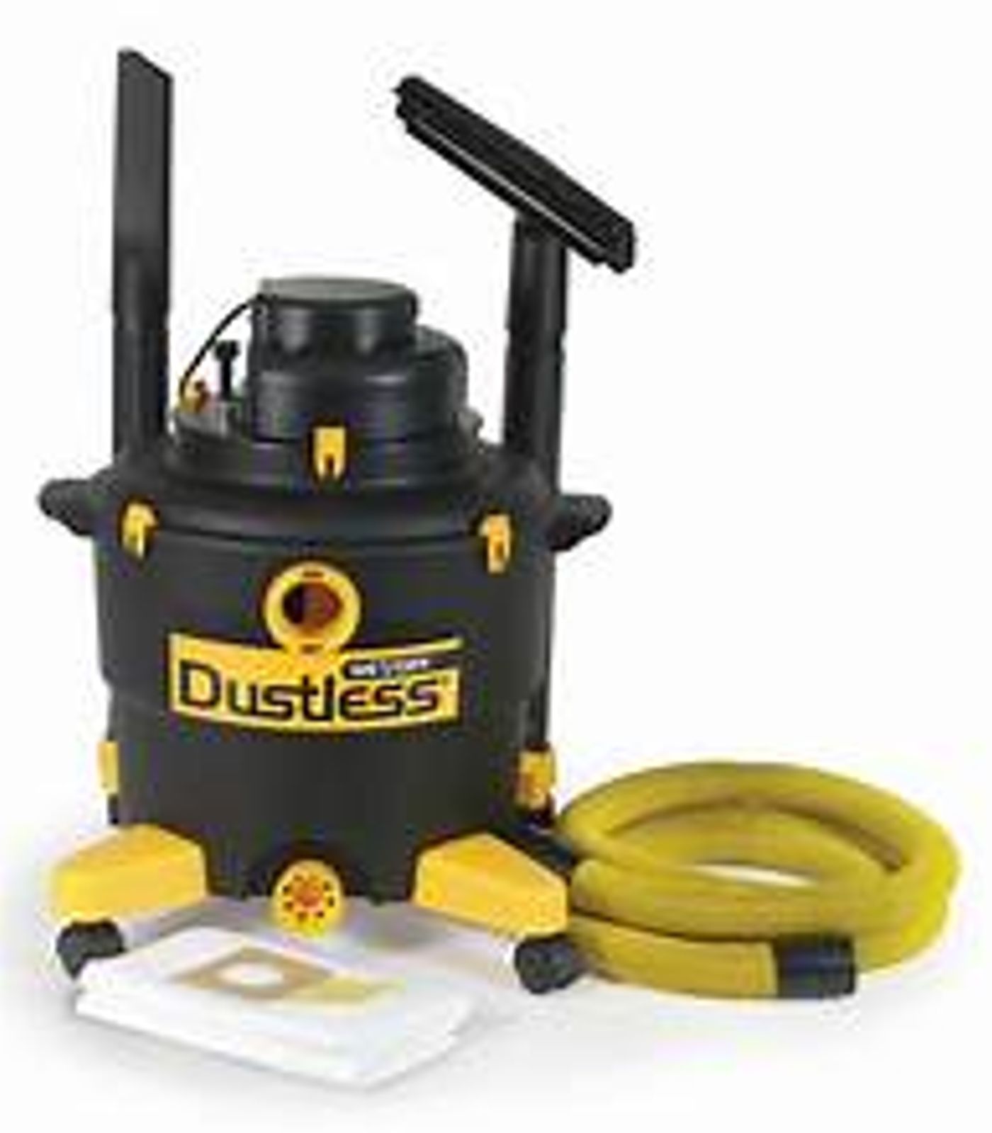 Dustless Wet/Dry Vacuum, 16 gallon capacity