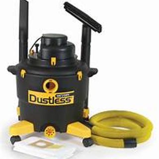 Dustless Wet/Dry Vacuum, 16 gallon capacity