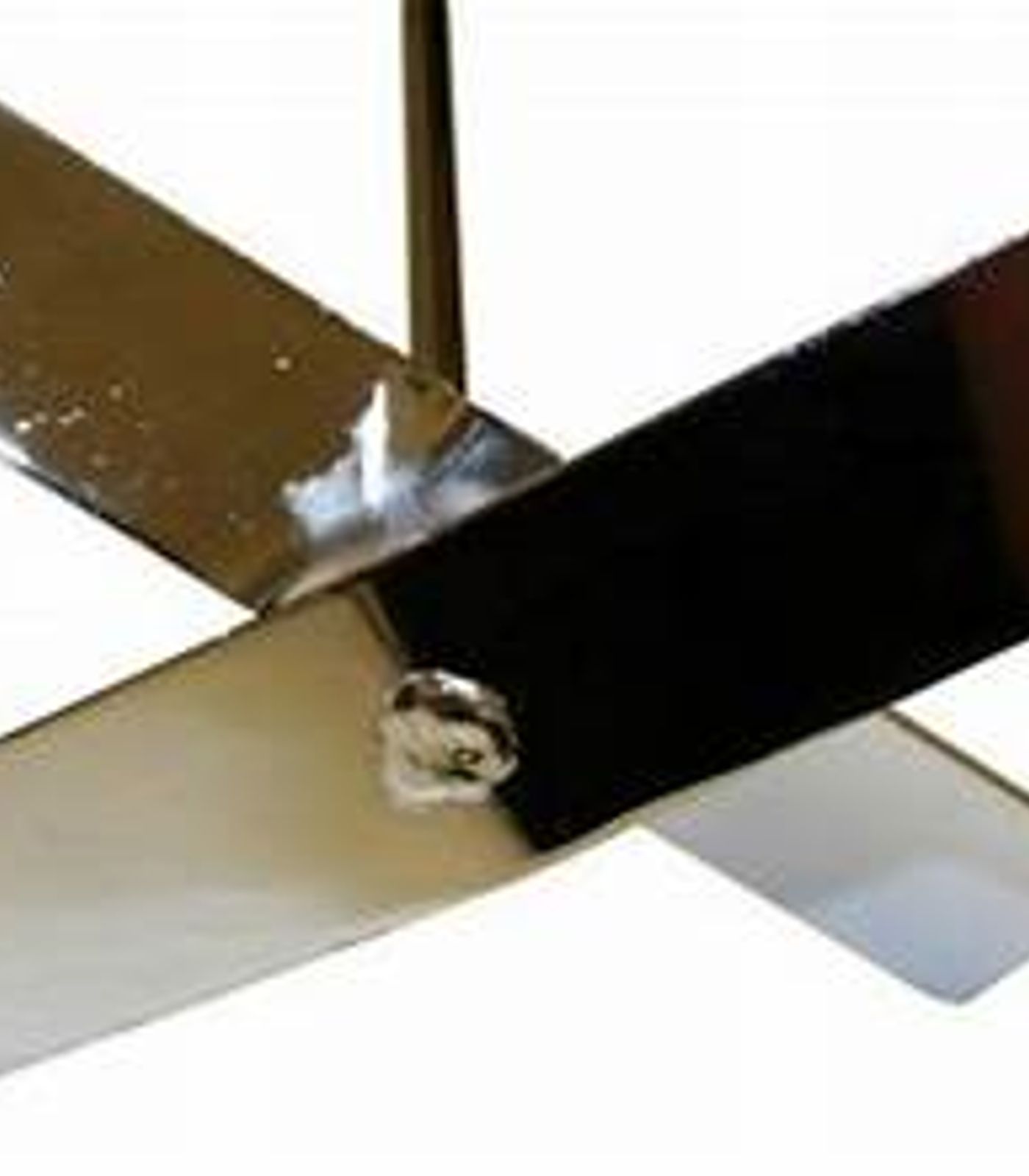Cross blade mixer, 6" blade, 28" hex shaft