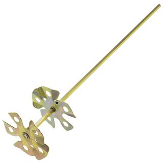 Jiffler mixer, 24",Twin 5" heads, 3/8" hex head shaft
