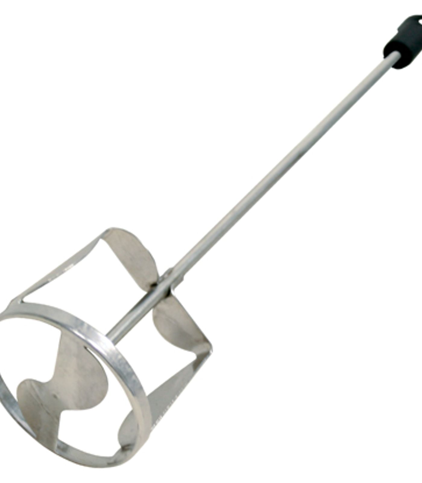 Jiffy mixer, 10-1/2" shaft, 1/4" dia, 2-5/8" dia head, SS