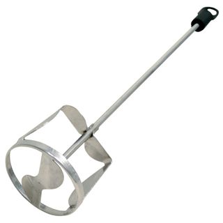 Jiffy mixer, 10-1/2" shaft, 1/4" dia, 2-5/8" dia head, SS