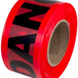Danger, 3" x 1000 lf