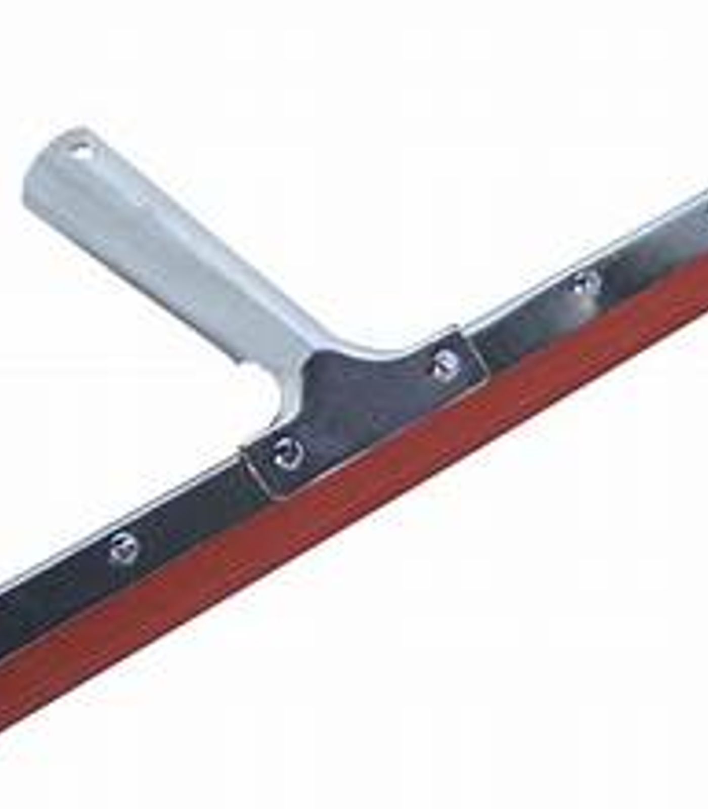 18" flat squeegee, H-line red, double blade, 12/box