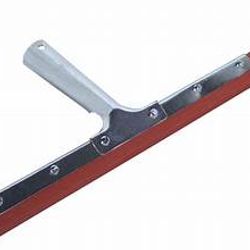18" flat squeegee, H-line red, double blade, 12/box