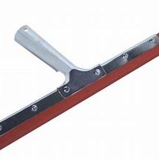 18" flat squeegee, H-line red, double blade, 12/box