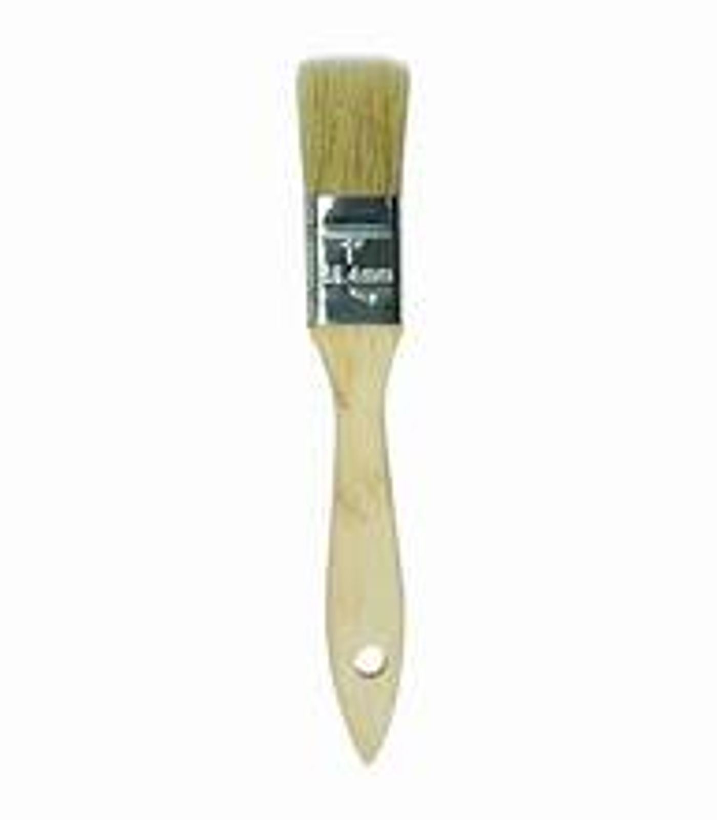 1" White china bristle, chip brush, 36/box