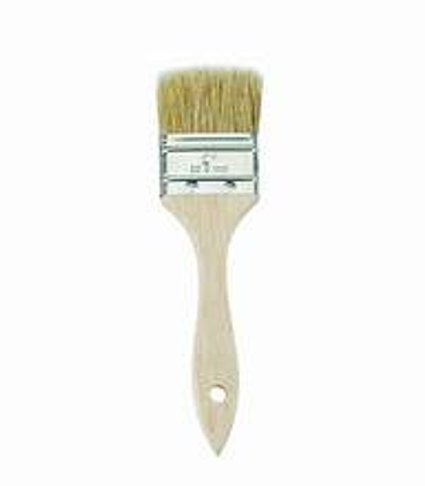 2" White china bristle, chip brush, 24/box