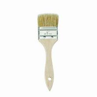 2" White china bristle, chip brush, 24/box