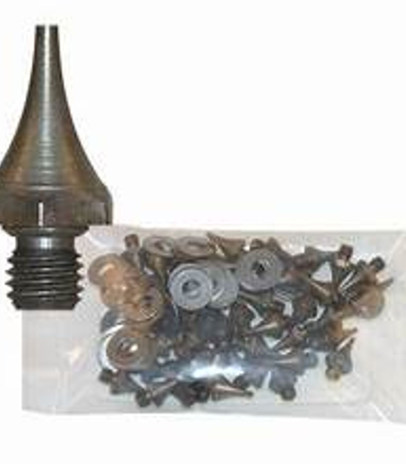 Flexible Bed Spiked Shoes, replacement spikes, 1/2"