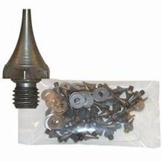 Flexible Bed Spiked Shoes, replacement spikes, 1/2"