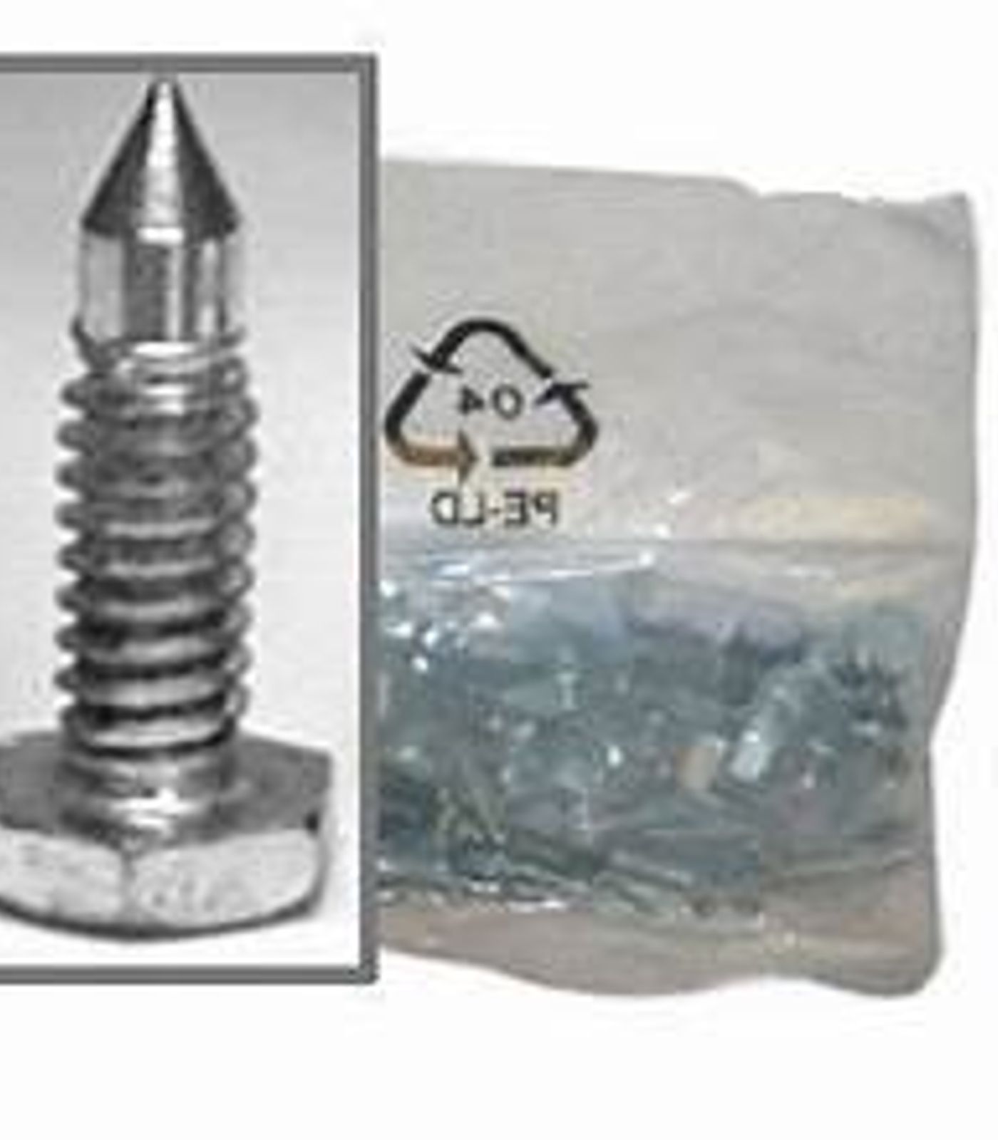 1" replacement spikes for plastic spiked sandals