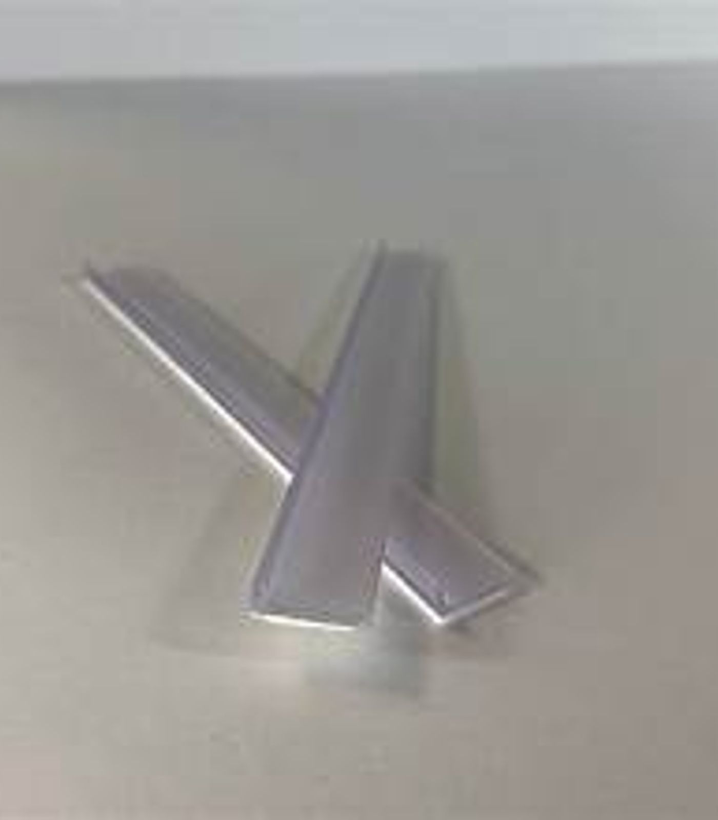 Plastic termination strips, 1/8" x 1/2" x 5', Clear, 1000 lf/box