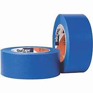 2" x 60 yds, Blue UV masking tape, 14 day, 24/box
