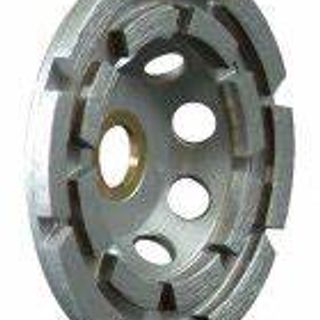 7" premium grade, double row cup wheel