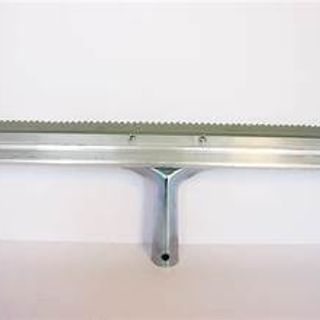 15" aluminum channel, reversible blade