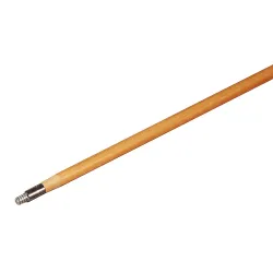 72" metal threaded wood handle, 12/ctn