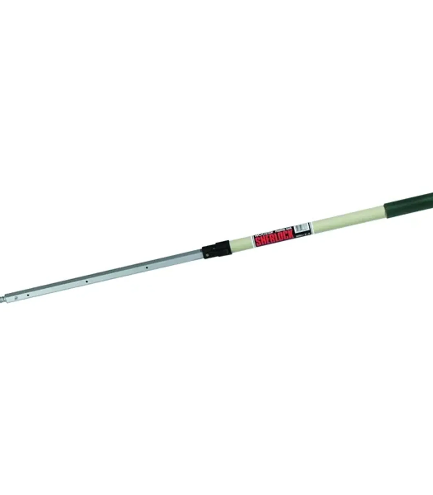 6' to 12' Sherlock extension handle, fiberglass/aluminum
