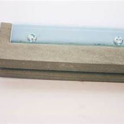36" double sponge squeegee, gray, 4/box