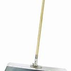 24" Blue steel smoother, with handle