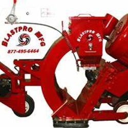 10" - Self-Propelled, Shot Blast Cleaning System W/ Collector