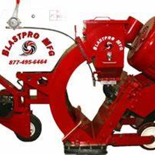 10" - Self-Propelled, Shot Blast Cleaning System W/ Collector