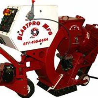15" - Self-Propelled, Shot Blast Cleaning System, W/ Collector