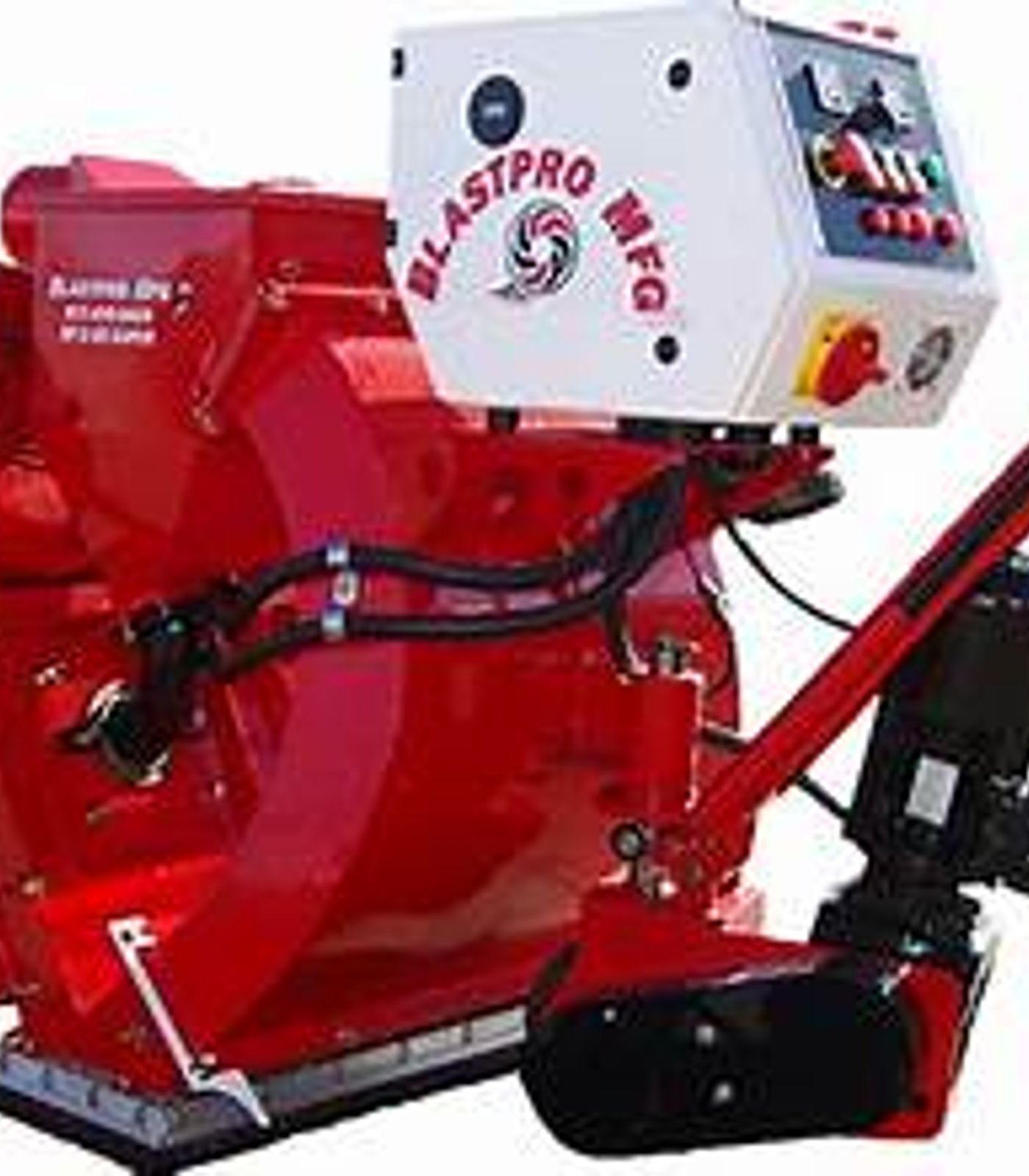 30" - Self-Propelled, Shot Blast Cleaning System, W/ Collector