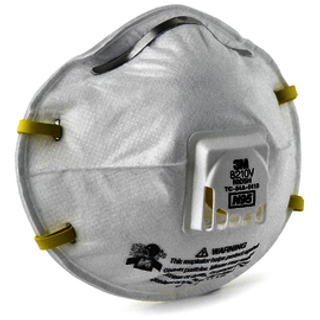 N95 Particulate Disposable Respirator With Cool Flow™ Exhalation Valve, 10 Per Box