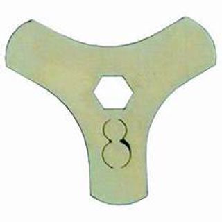 Gauge rake cam, 1/2"