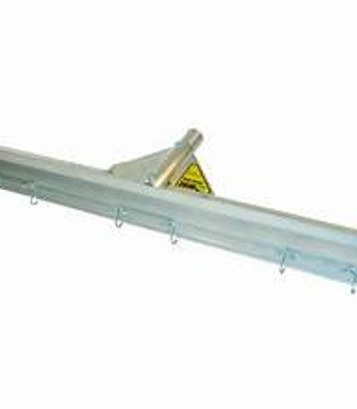 36" Wire gauge rake, w/threaded handle adapter