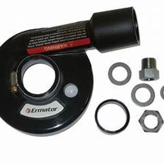 Dust shroud 5" hand grinder