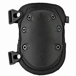 Foam Knee pad, black slick resistant cap