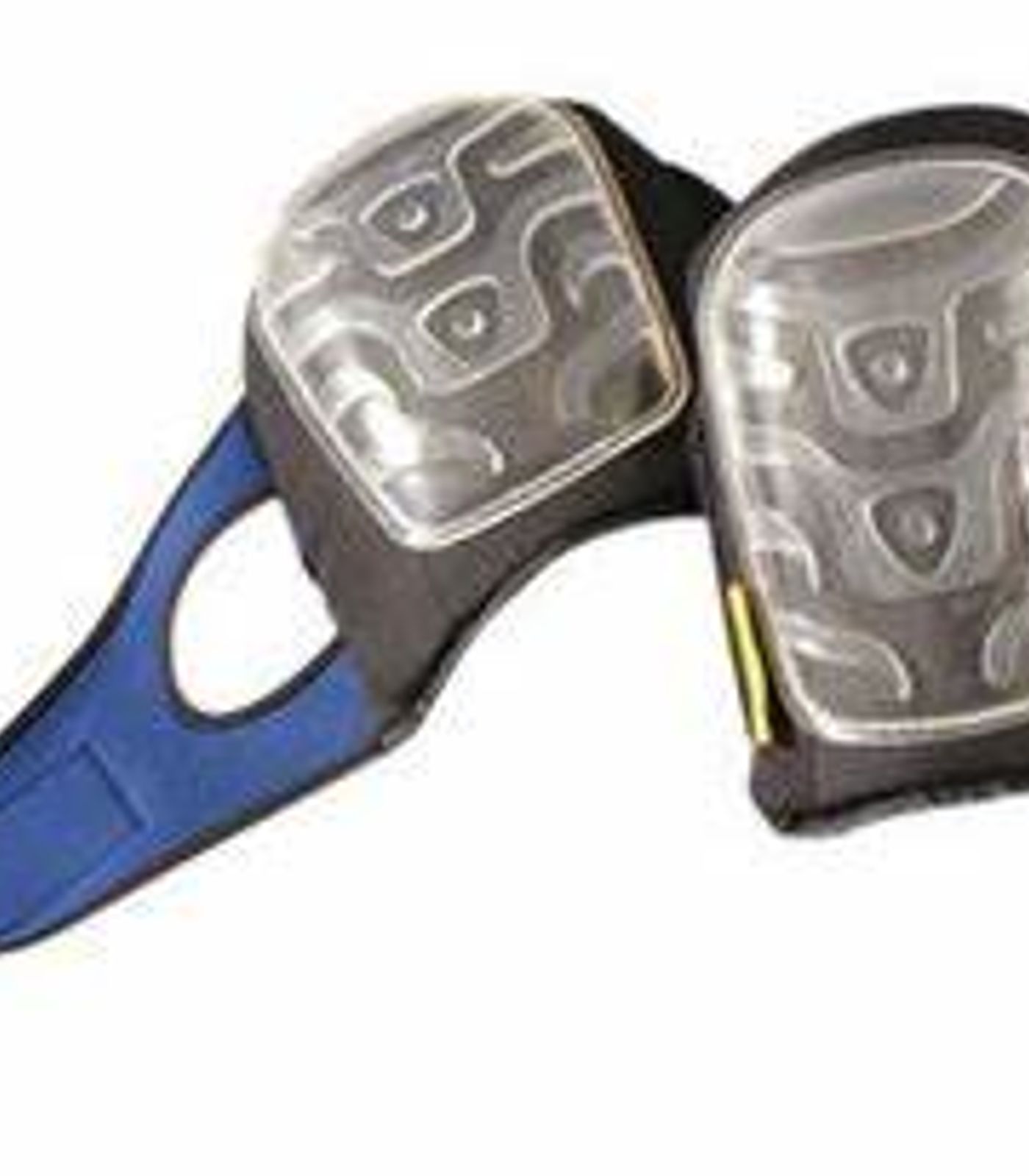 Foam Knee Pad, Neoprene split strap, Black gel flat cap