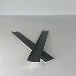 Plastic termination strips, 1/8" x 1/2" x 5', Black, 1000 lf/box