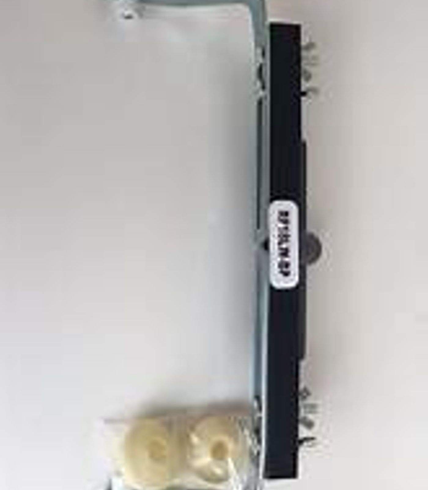 18" lightweight roller frame, black plastic