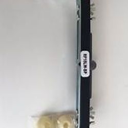18" lightweight roller frame, black plastic