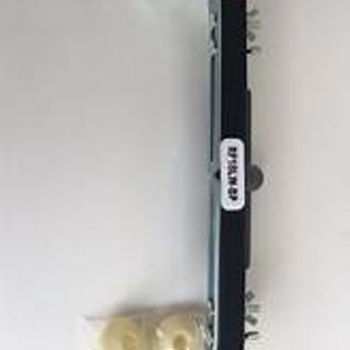 18" lightweight roller frame, black plastic