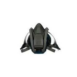 3M Half Facepiece, respirator, Gray and Teal, Large