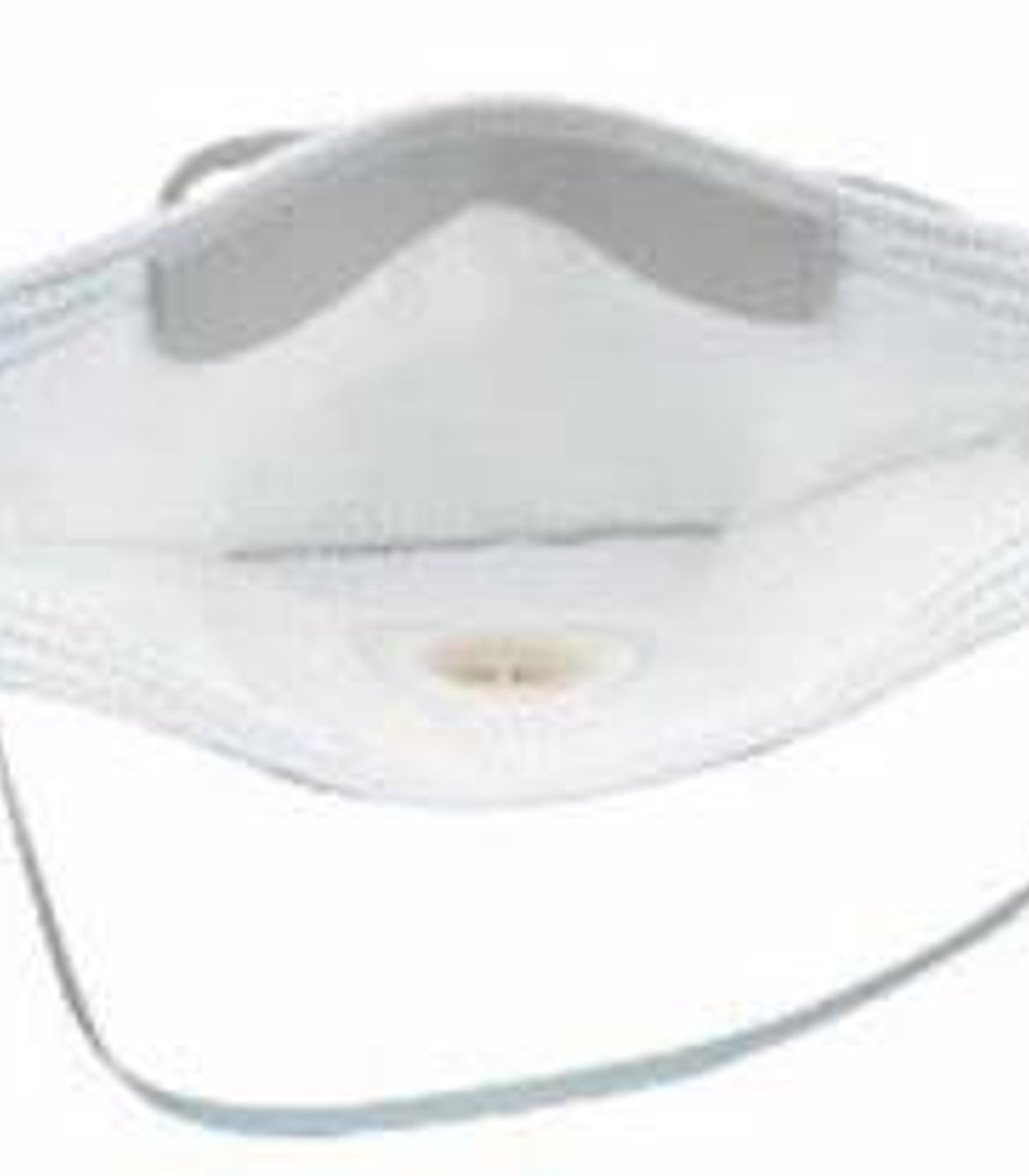 North, respirator, flat folding, w/cool valve, 10/box