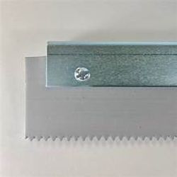 18" Serrated Gray Squeegee, 3/16 Serrations; 6/box