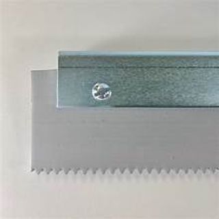 24" Serrated Gray Squeegee, 1/8" Serrations; 6/box