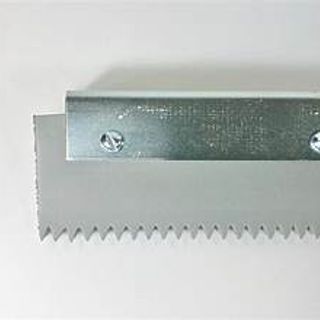 24" Serrated Gray Squeegee, 3/8" Serrations; 6/box