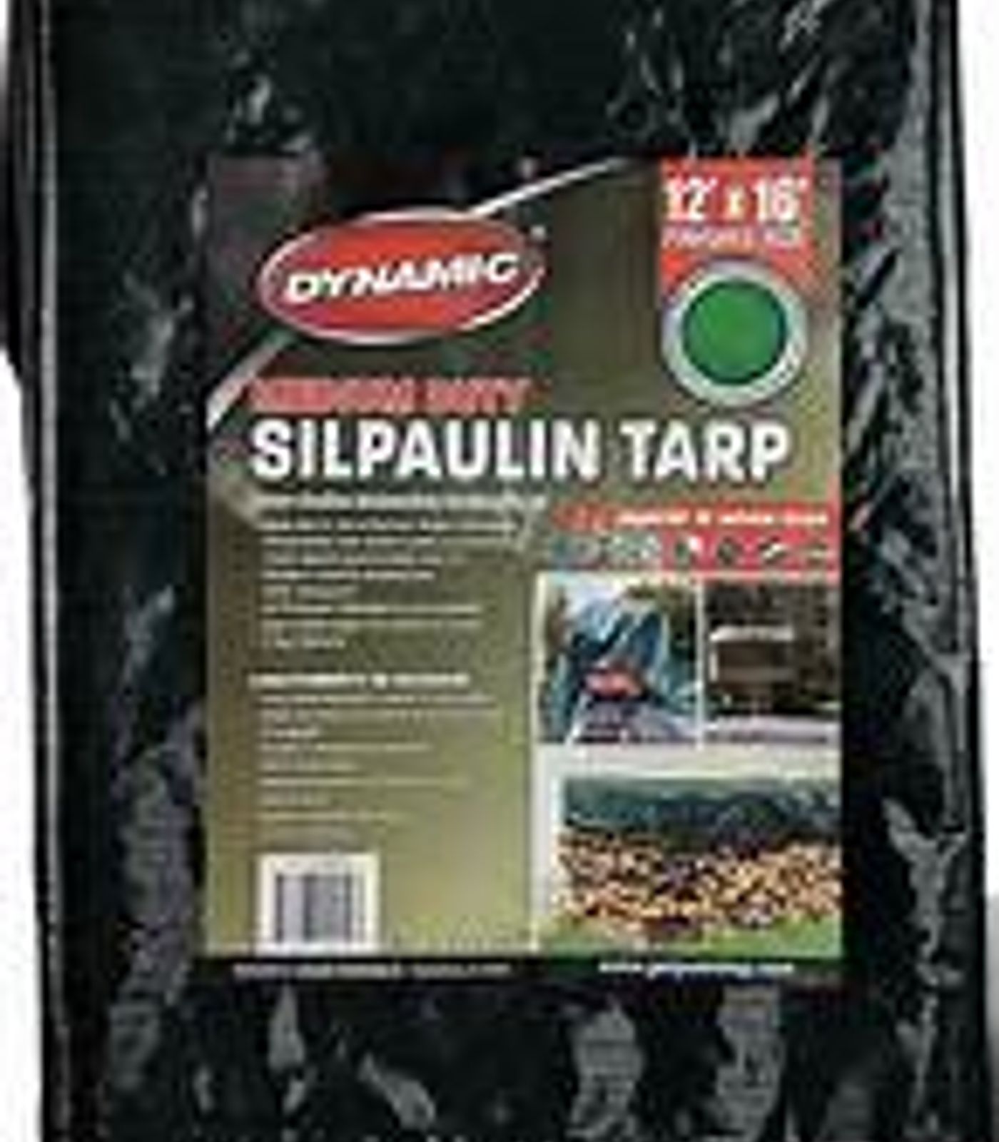 Dark Green, 12' X 16', Medium duty, Waterpoof