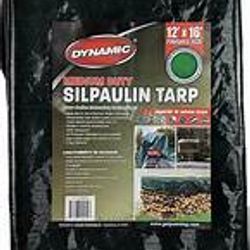 Dark Green, 12' X 16', Medium duty, Waterpoof