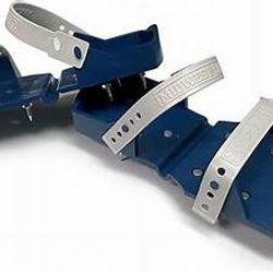 SureSpike Spiked Shoe; 1" spikes angled for stability, rubber straps